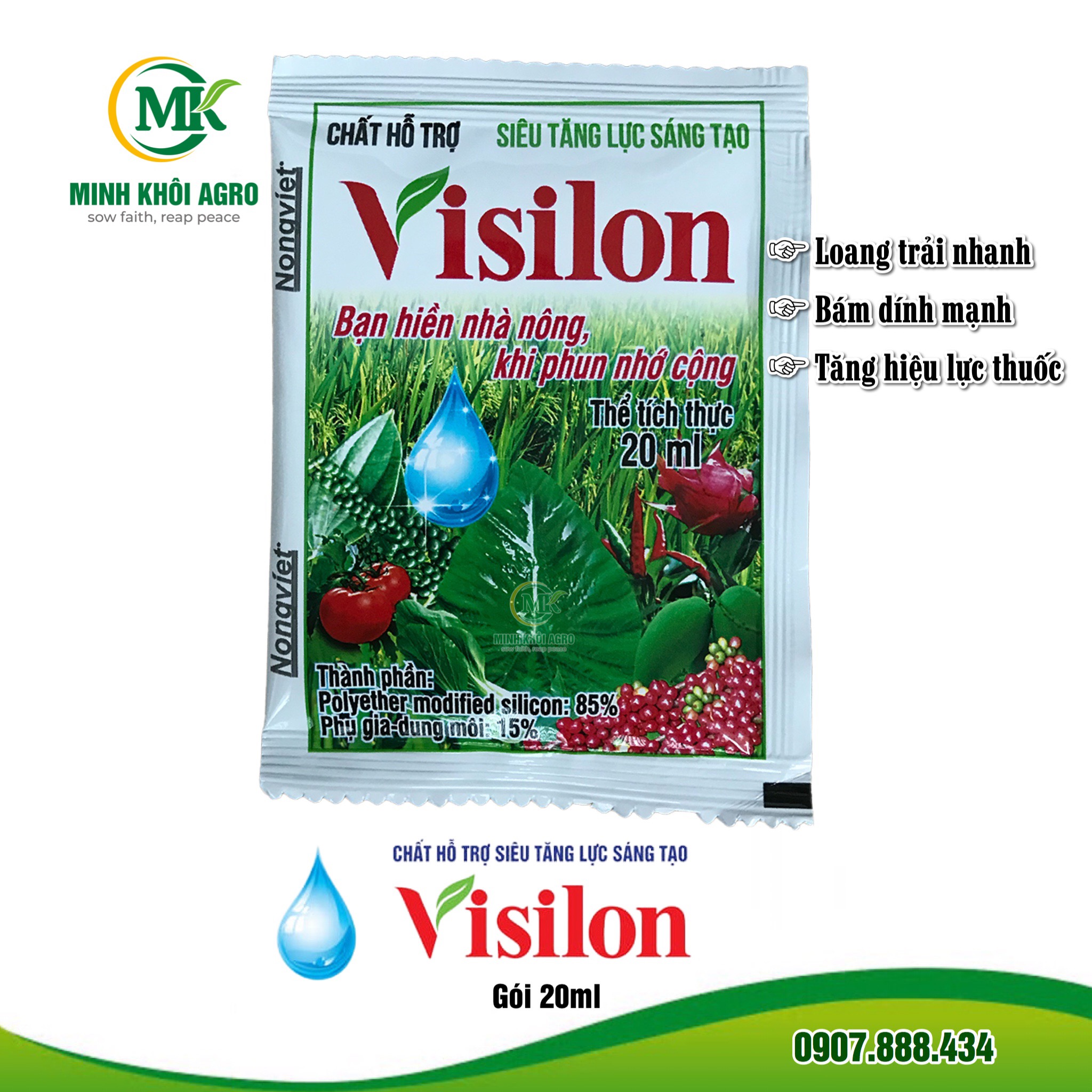 Chất bám dính Visilon - Gói 20ml